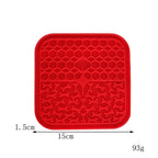 Silicone Slow Feeder Mat – Anti-Choking Pet Licking Bowl for Bath and Grooming
