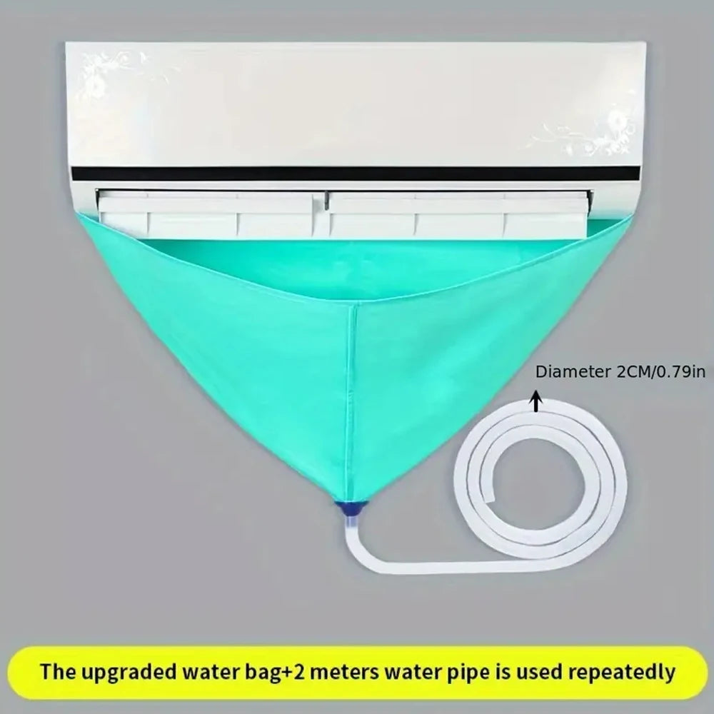 Air Conditioner Cleaning Kit – Leak-proof Cover for Professional Home Maintenance