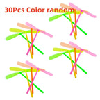 Bamboo Dragonfly Flying Propeller – Outdoor Hand Push Toy for Kids