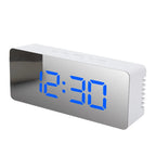 LED Digital Desktop Alarm Clock – Temperature Display for Home and Office