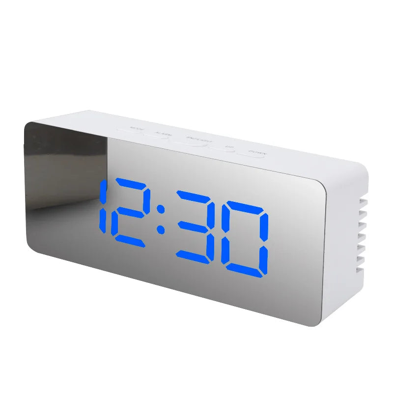 LED Digital Desktop Alarm Clock – Temperature Display for Home and Office