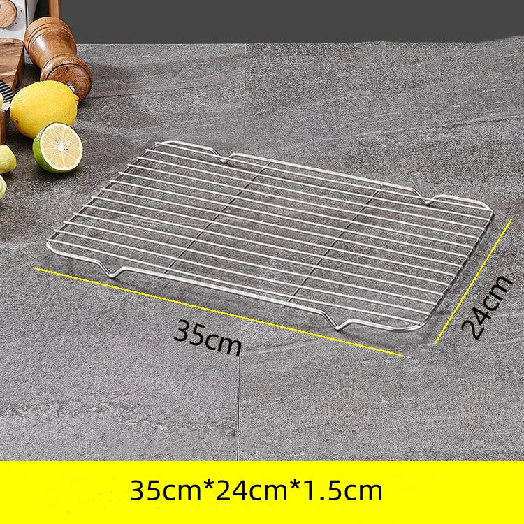 Stainless Steel Cooling Rack – Non-Stick Mesh Tray for Baking and BBQ