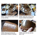Epoxy Resin AB Glue – Waterproof Fast Setting Adhesive for Wood Metal Repair