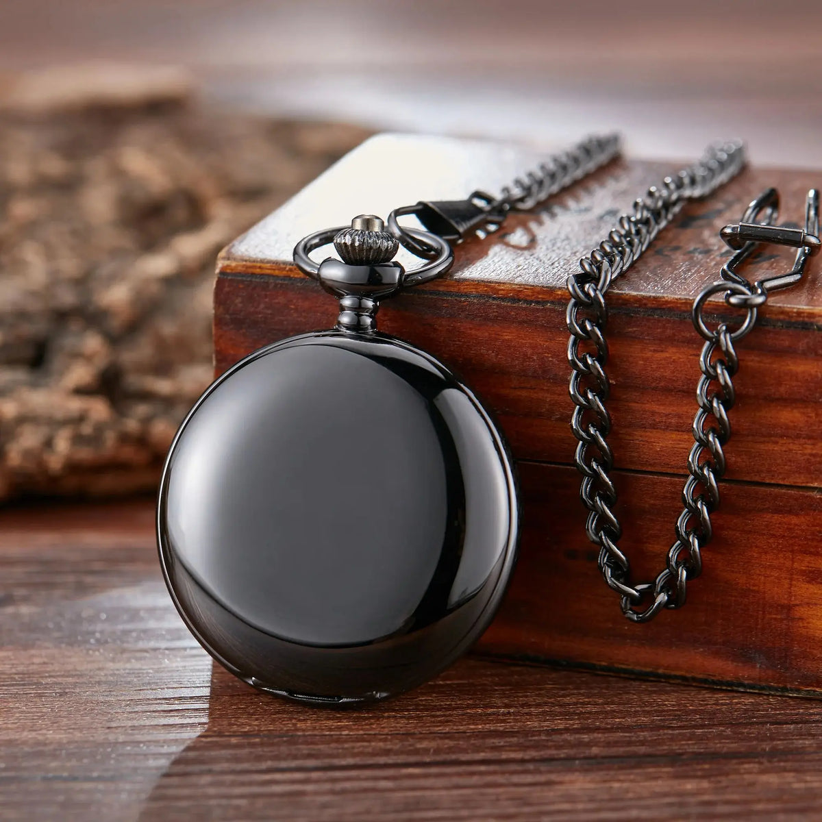 Mechanical Pocket Watch – Hollow Roman Numeral Dial for Men and Women