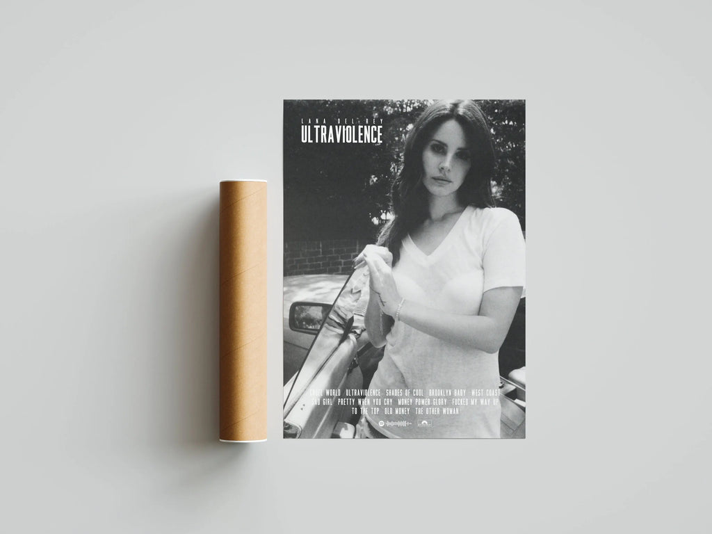 Lana Del Rey Music Album Canvas Poster – Aesthetic Wall Art for Home Decor