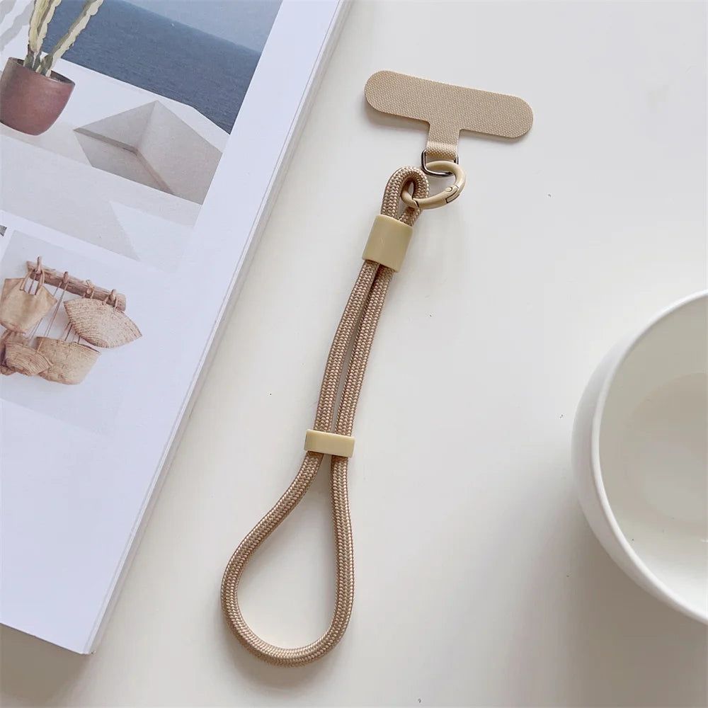 Adjustable Universal Hand Lanyard – Colorful Wrist Strap for Mobile Phones