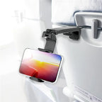 Foldable Airplane Phone Mount – Rotatable Travel Stand for Flight and Desk