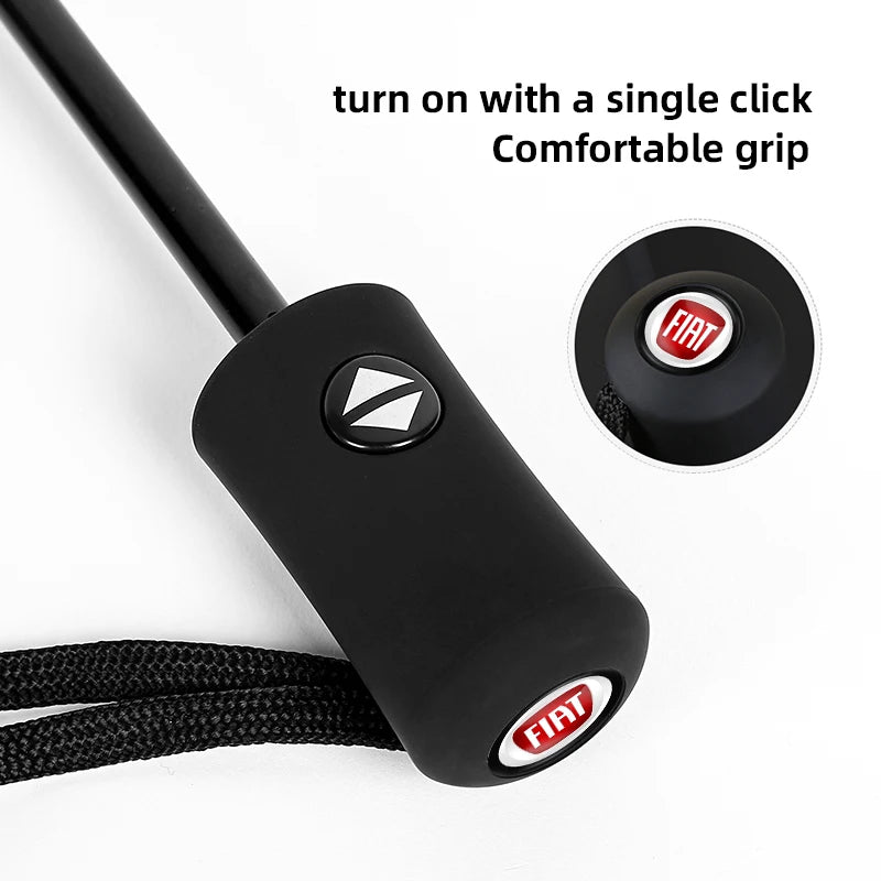 Portable Folding Car Umbrella – Compact Auto Interior Accessory for FIAT Models