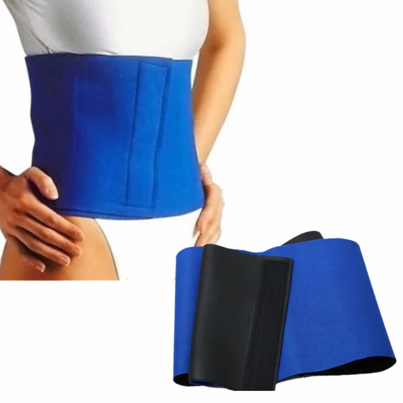 Adjustable Waist Trimmer Belt – Sauna Sweat Wrap for Gym Weight Loss