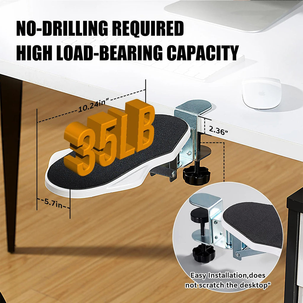 Adjustable Arm Support Bracket – Ergonomic Computer Desk Wrist Rest for Office
