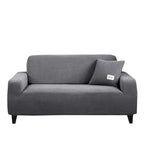 Jacquard Stretch Sofa Cover – Elastic Slipcover for L Shape and Standard Couches