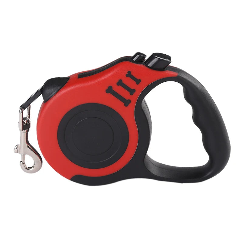 Retractable Nylon Dog Leash – Durable Automatic Lead for Small to Large Pets