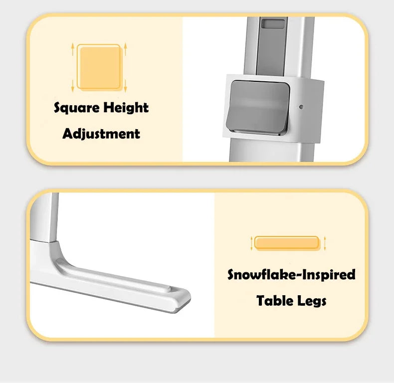 Adjustable Book Stand – Multifunctional Laptop Holder for Reading and Study