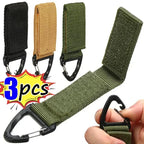Nylon Tactical Glove Hook – Durable Carabiner Clip for Outdoor Camping