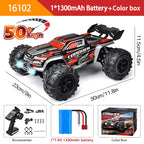4WD Off-Road RC Monster Truck – 50km/h Remote Control for Adults and Kids