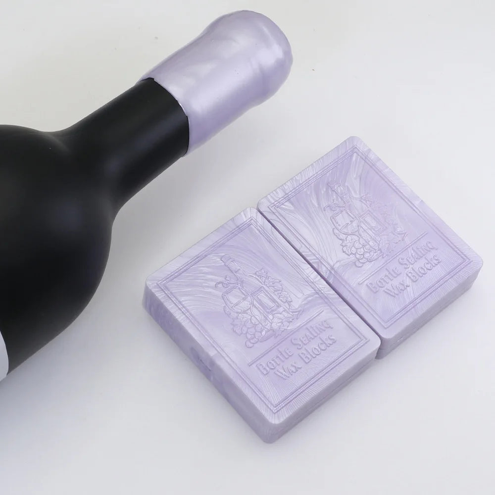 Red Wine Sealing Wax Block – Decorative Seal Stamp for Bottle Preservation
