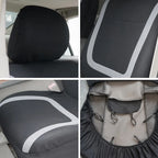 Universal Fabric Car Seat Covers – Breathable Polyester for Truck and SUV