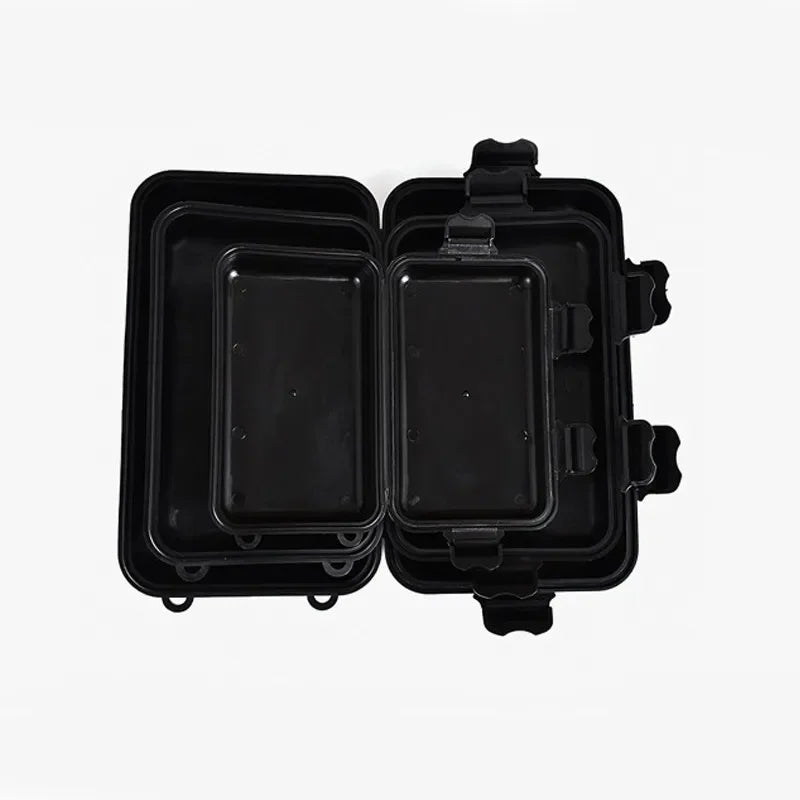 Waterproof Plastic Survival Case – Sealed Storage for Camping and Travel