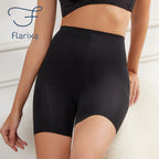 Seamless High Waist Boyshorts – Tummy Control Ice Silk Underwear for Women