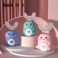 U-Shaped Electric Toothbrush – Silicone Sonic Rechargeable Kids Toothbrush