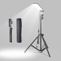 Portable LED Work Light – Telescopic Tripod Spotlight for Outdoor Camping