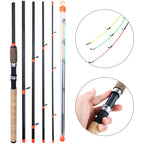 Carbon Fiber Feeder Fishing Rod – 3M Cork Handle Pole for Carp Angling
