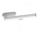 Adhesive Paper Towel Holder – Wall Mounted Rack for Kitchen and Bathroom