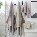 Bamboo Charcoal Coral Velvet Bath Towel – Super Absorbent for Daily Bathroom Use