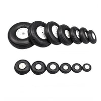 RC Aircraft Landing Gear Wheels – Durable PU Rubber Tires for Fixed Wing Models