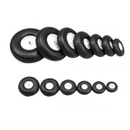 RC Aircraft Landing Gear Wheels – Durable PU Rubber Tires for Fixed Wing Models