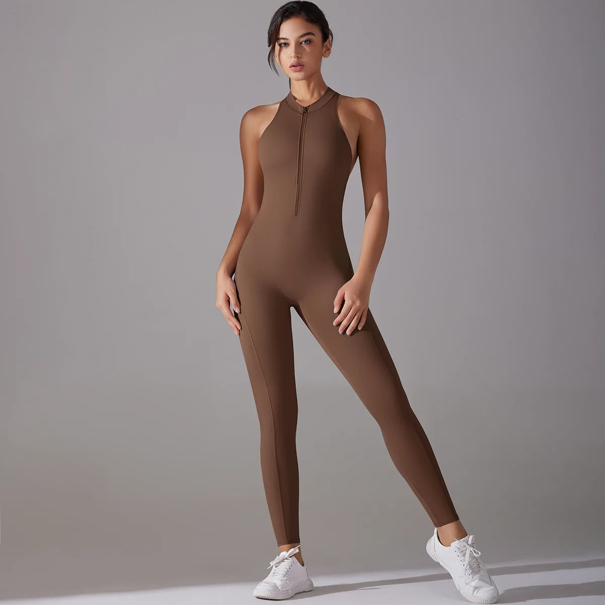 Tummy Control Bodysuit – Push-Up Sculpting Shapewear for Gym Fitness