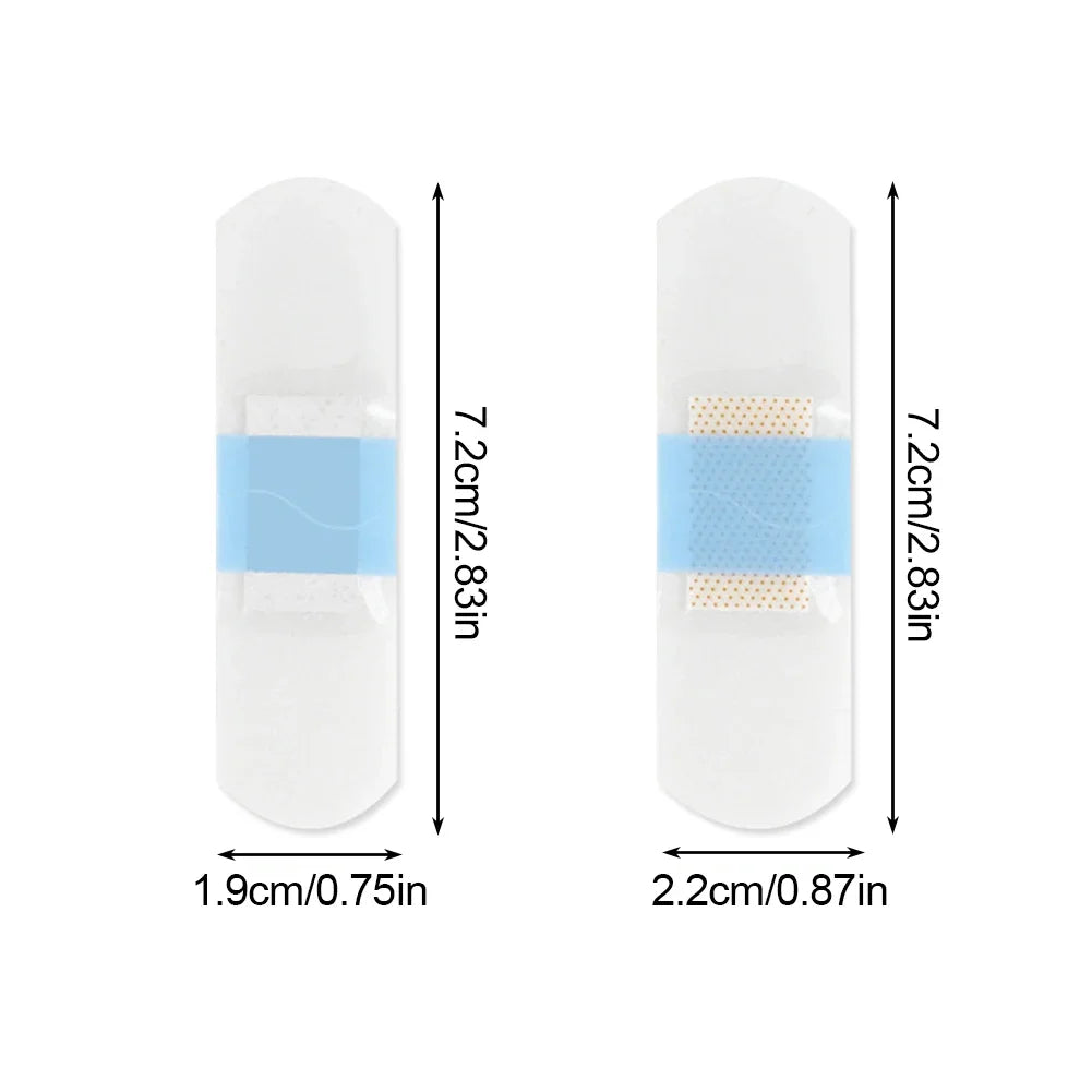 Waterproof Adhesive Bandages – Transparent Medical Dressing for Wound Care