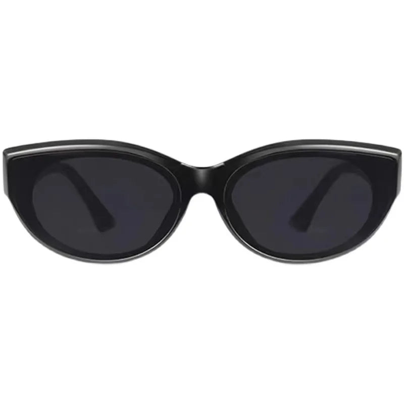 Vintage Cat Eye Sunglasses – Oval Elliptic Frames for Women UV Protection
