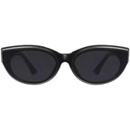 Vintage Cat Eye Sunglasses – Oval Elliptic Frames for Women UV Protection