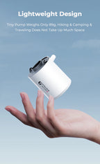Portable Electric Air Pump – Rechargeable Camping Inflator for Air Mattresses