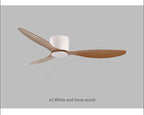 Modern DC Motor Ceiling Fan – Low Profile Minimalist for Home Decor