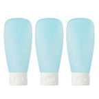 Refillable Squeeze Bottle Kit – Portable Travel Containers for Toiletries