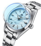 ADDIESDIVE 36mm Quartz Watch – Stainless Steel Sand Dial for Everyday Wear