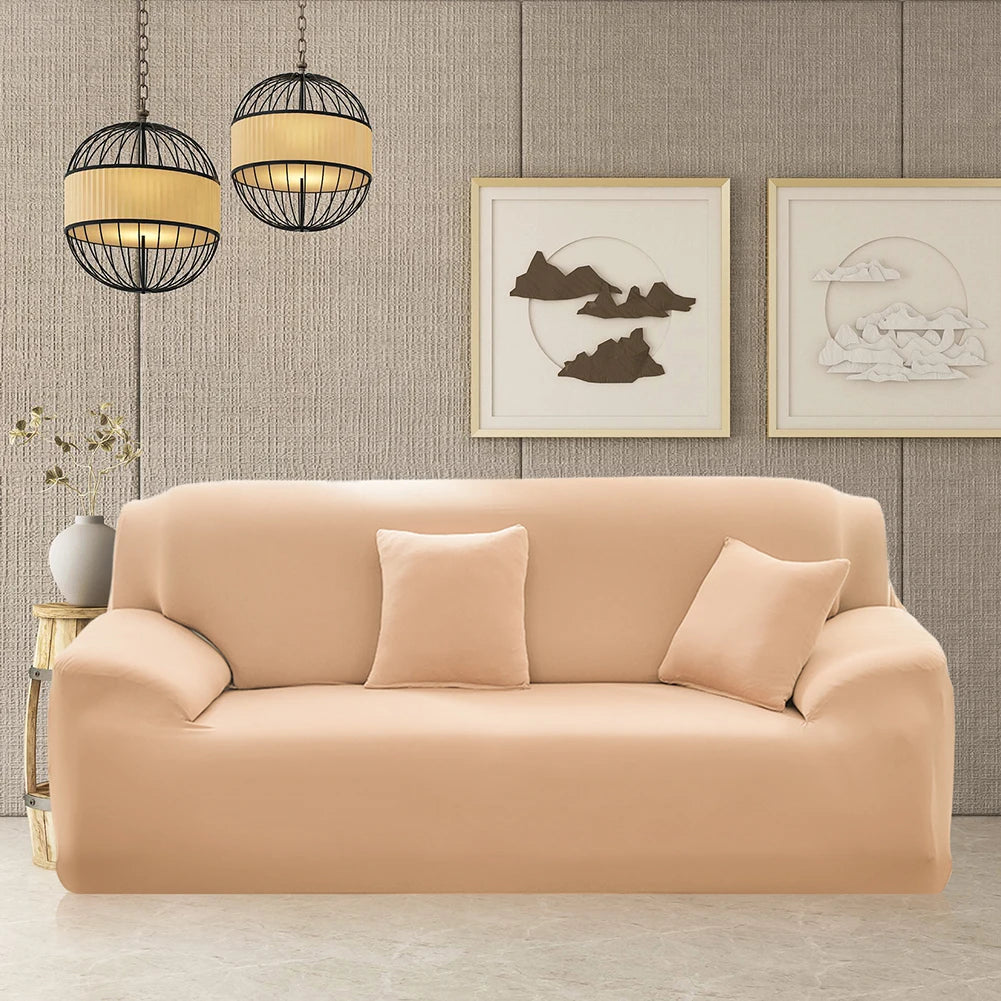 Thickened Elastic Sofa Slipcovers – Sectional Corner Couch Protection for Living Room