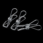 Stainless Steel Clothespins – Heavy Duty Metal Pegs for Laundry Drying