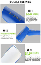 Soccer Shin Guard Socks – EVA Cushion Protection for Kids and Youth Sports