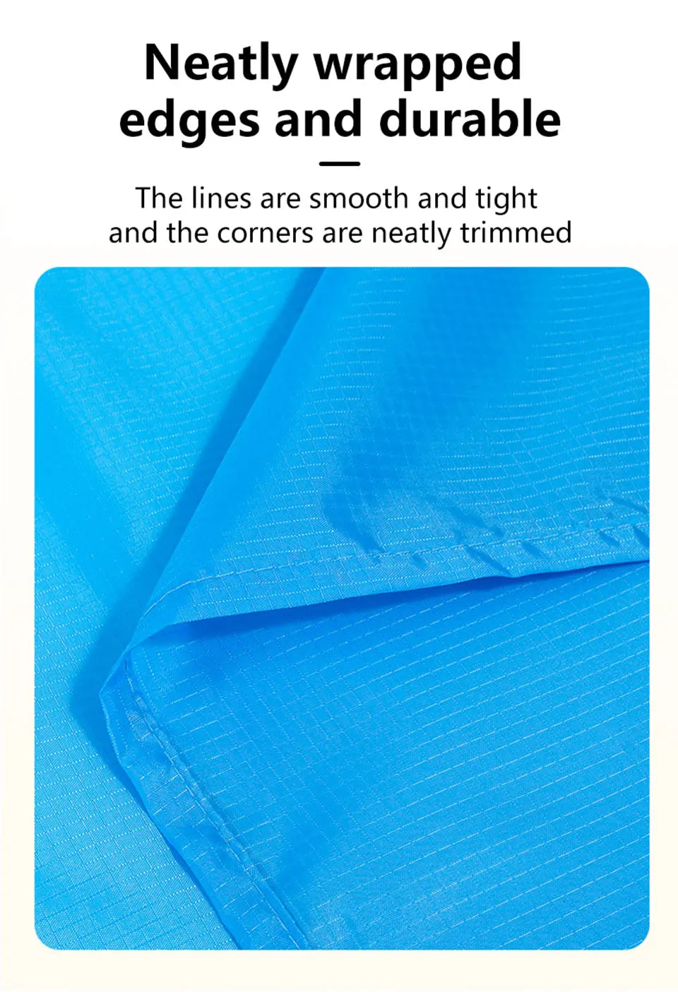 Waterproof Sandproof Beach Blanket – 200x210cm Picnic Mat for Camping and Hiking