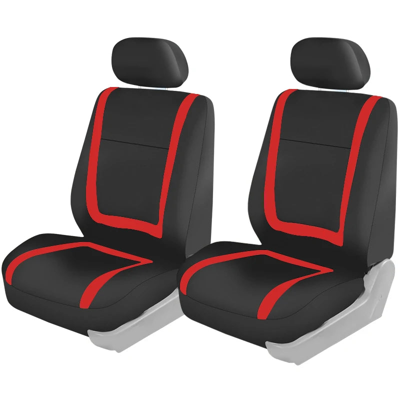Universal Fabric Car Seat Covers – Breathable Polyester for Truck and SUV