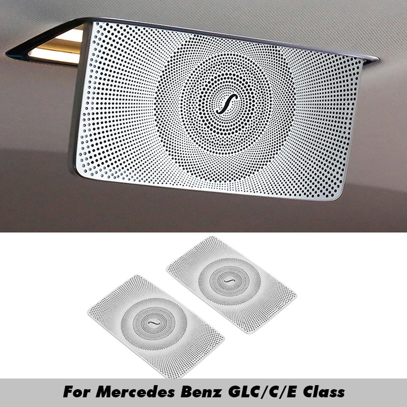 Stainless Steel Door Speaker Trim – Interior Upgrade for Mercedes Benz