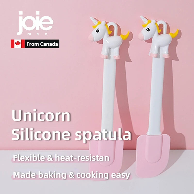 Silicone Unicorn Spatula – Heat-Resistant Kitchen Utensil for Baking