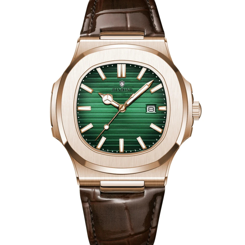 Automatic Quartz Wristwatch – Luxury Business Movement for Men