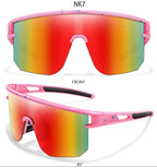 Kids Sport Cycling Sunglasses – UV400 Youth Eyewear for Outdoor Bike Baseball