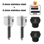 Hardened Steel Hotend Kit – High Speed 3D Printer Nozzle for Bambu Lab A1