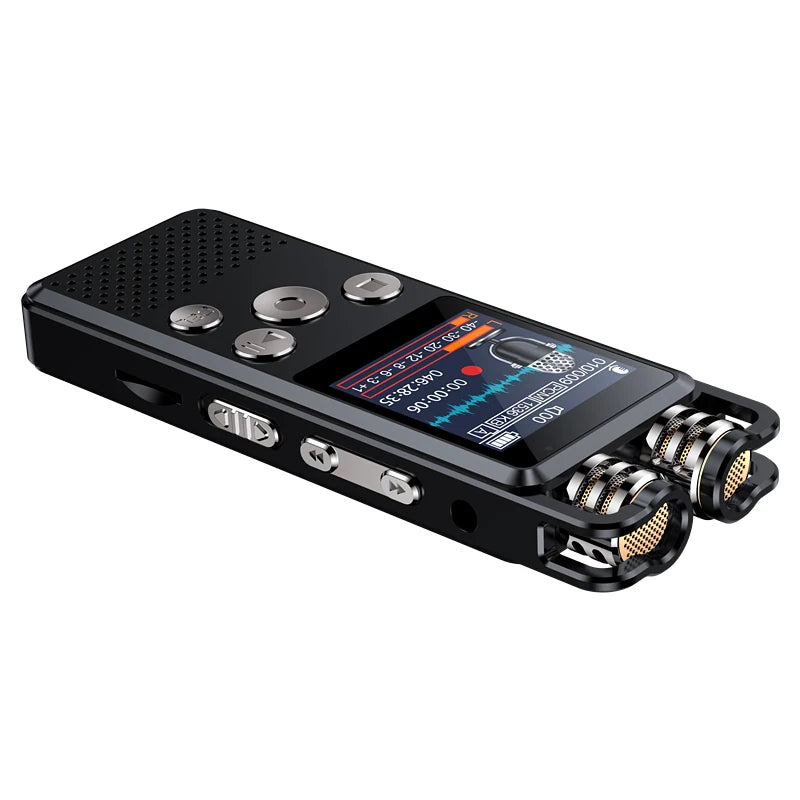 Digital Voice Recorder – Stereo PCM Dictaphone for Meetings and Transcription