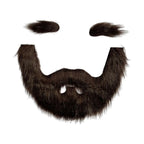 Handmade Mustache and Beard Set – Realistic Costume Props for Halloween Cosplay